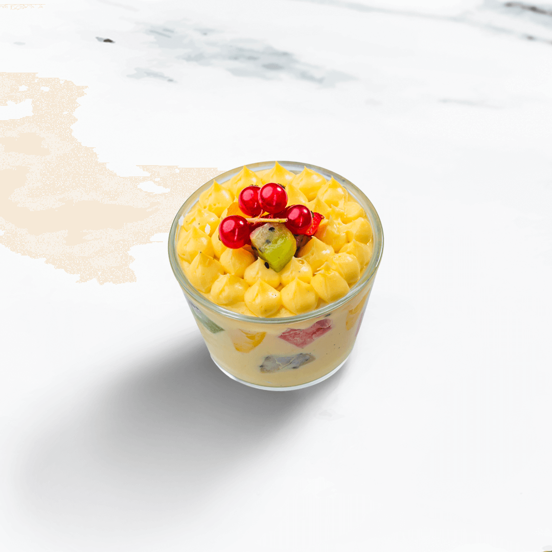 Fruit Custard Trifle