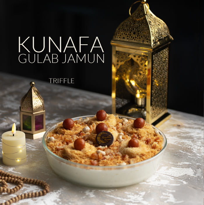 Kunafa Gulab Jamun Triffle
