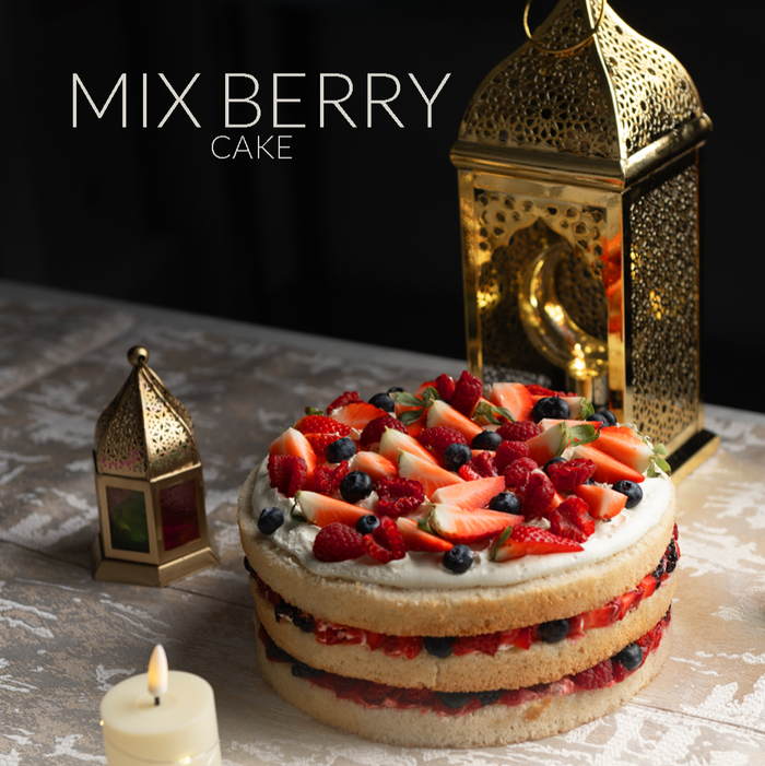 Mixed Berry Cake